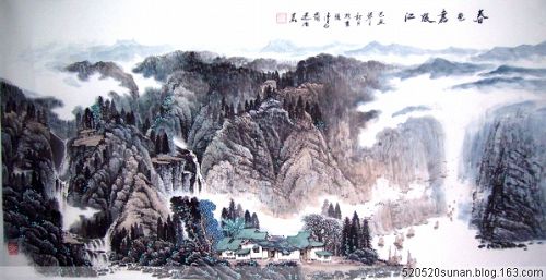 朱建强：“春色嘉陵江”68X138CM.jpg