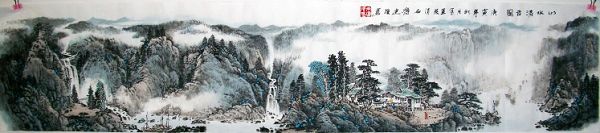朱建强：“山水图”50X168CM.jpg